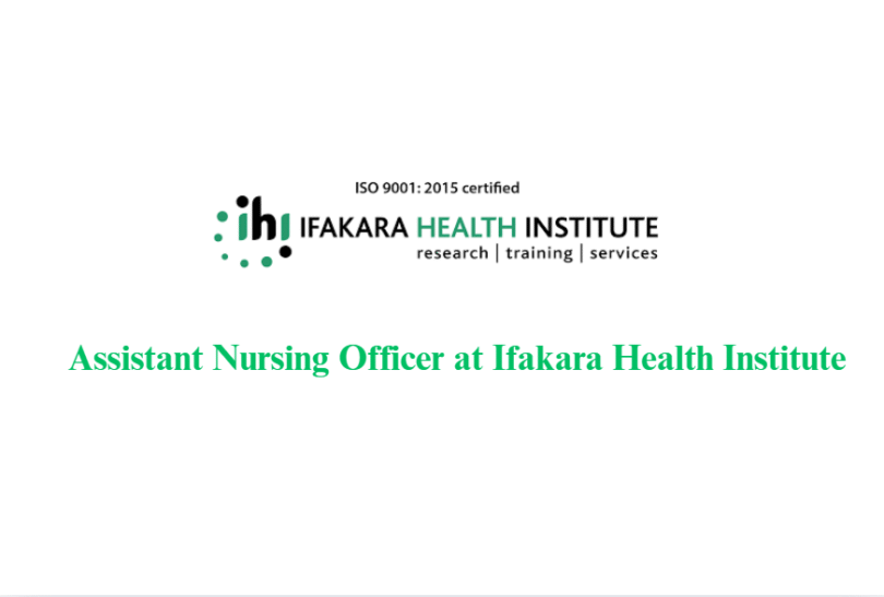 Assistant Nursing Officer at Ifakara Health Institute