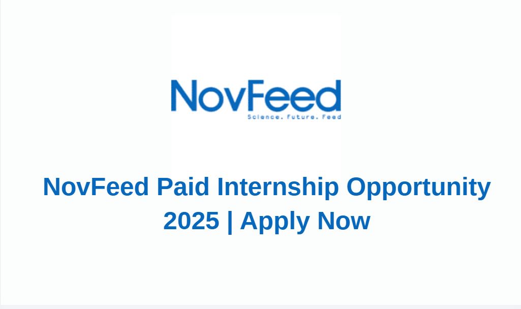 NovFeed Paid Internship Opportunity